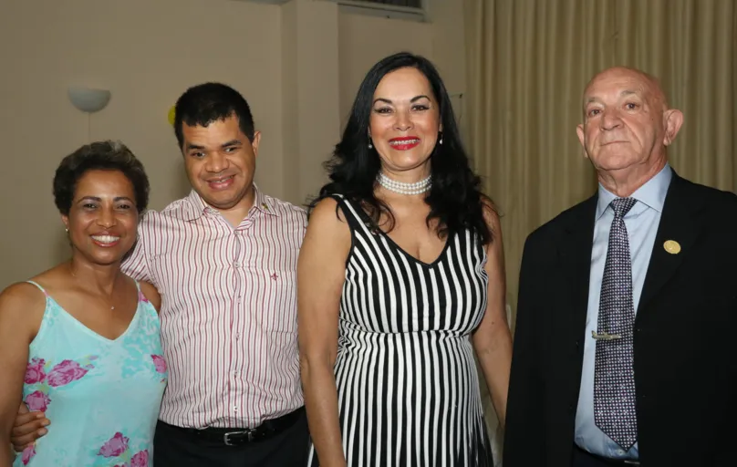 Nilza Girotto, Rogério Franciscon, Lázara Caramori e Ricardo Spinoza  