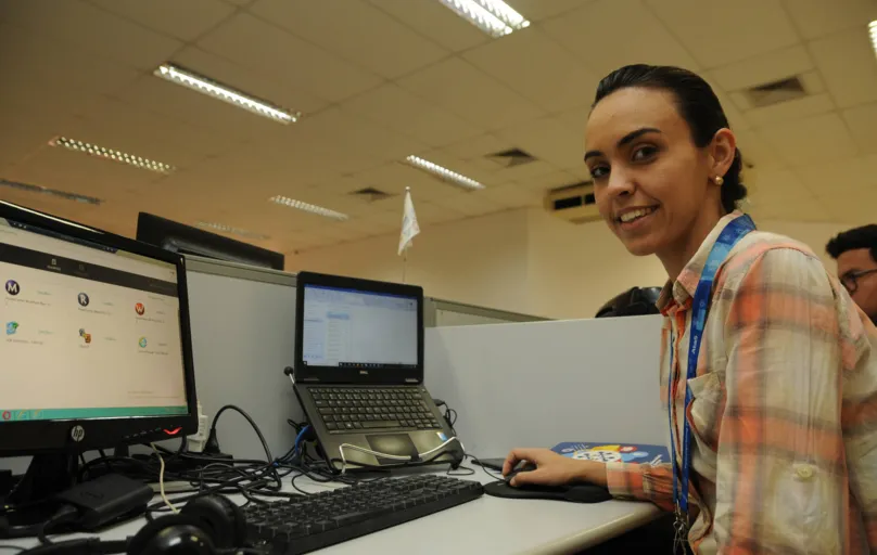 Laura Cristina Espírito Santo, de Londrina:  "Através do curso, consegui conhecimento para poder trabalhar com Java"