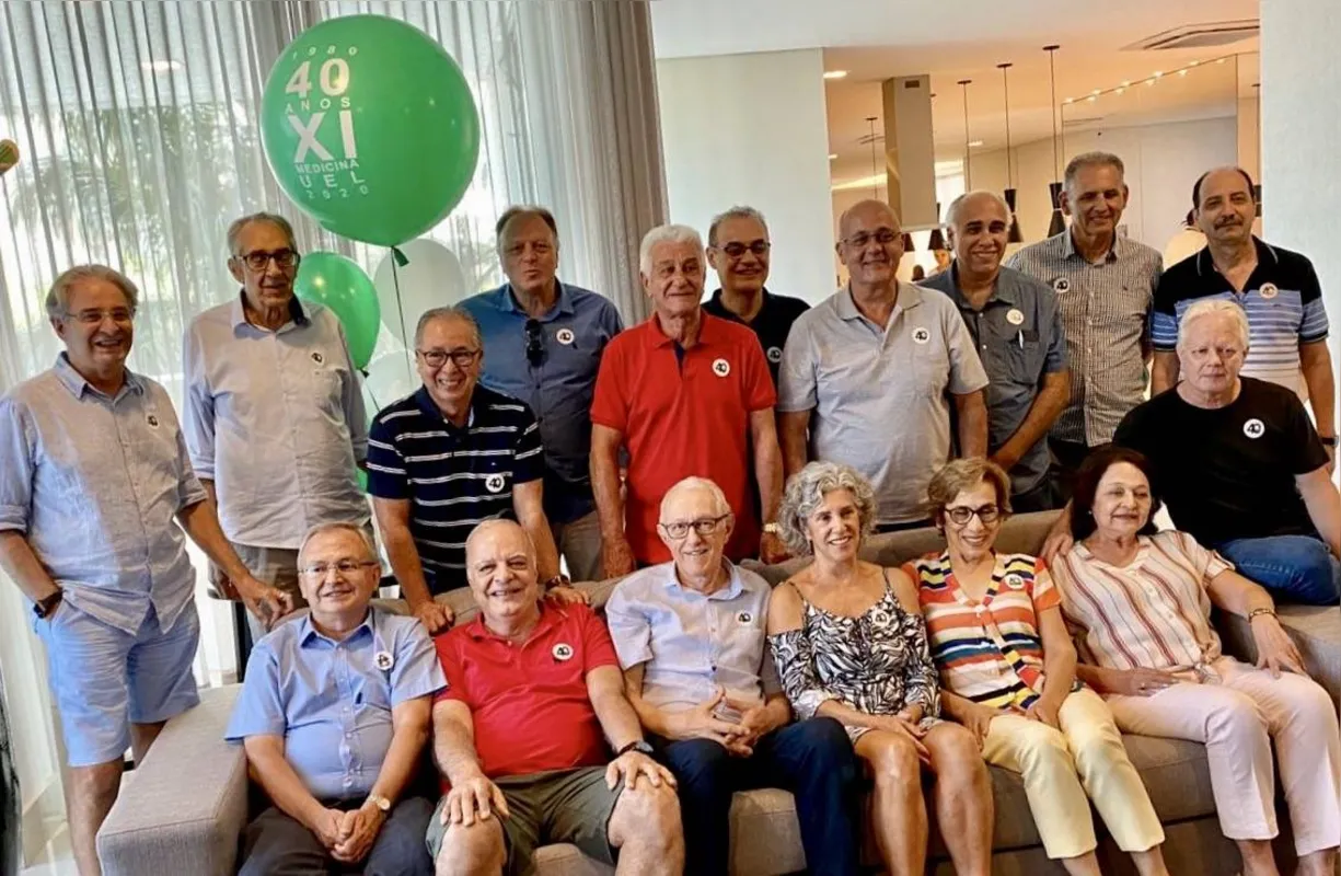 Imagem ilustrativa da imagem 40 anos da turma XI de medicina da UEL