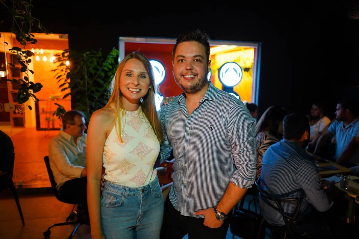 Fernanda Alcalde e Felipe Rossi