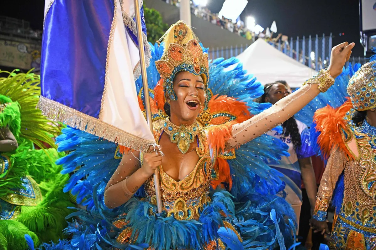 Berija-Flor de Nilópolis fechou a noite com um desfile impactante