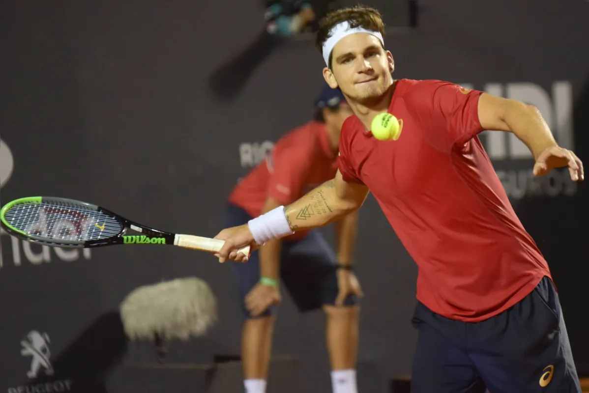 Imagem ilustrativa da imagem Após título no Chile, Thiago Wild sobe 69 posições no ranking mundial de tênis