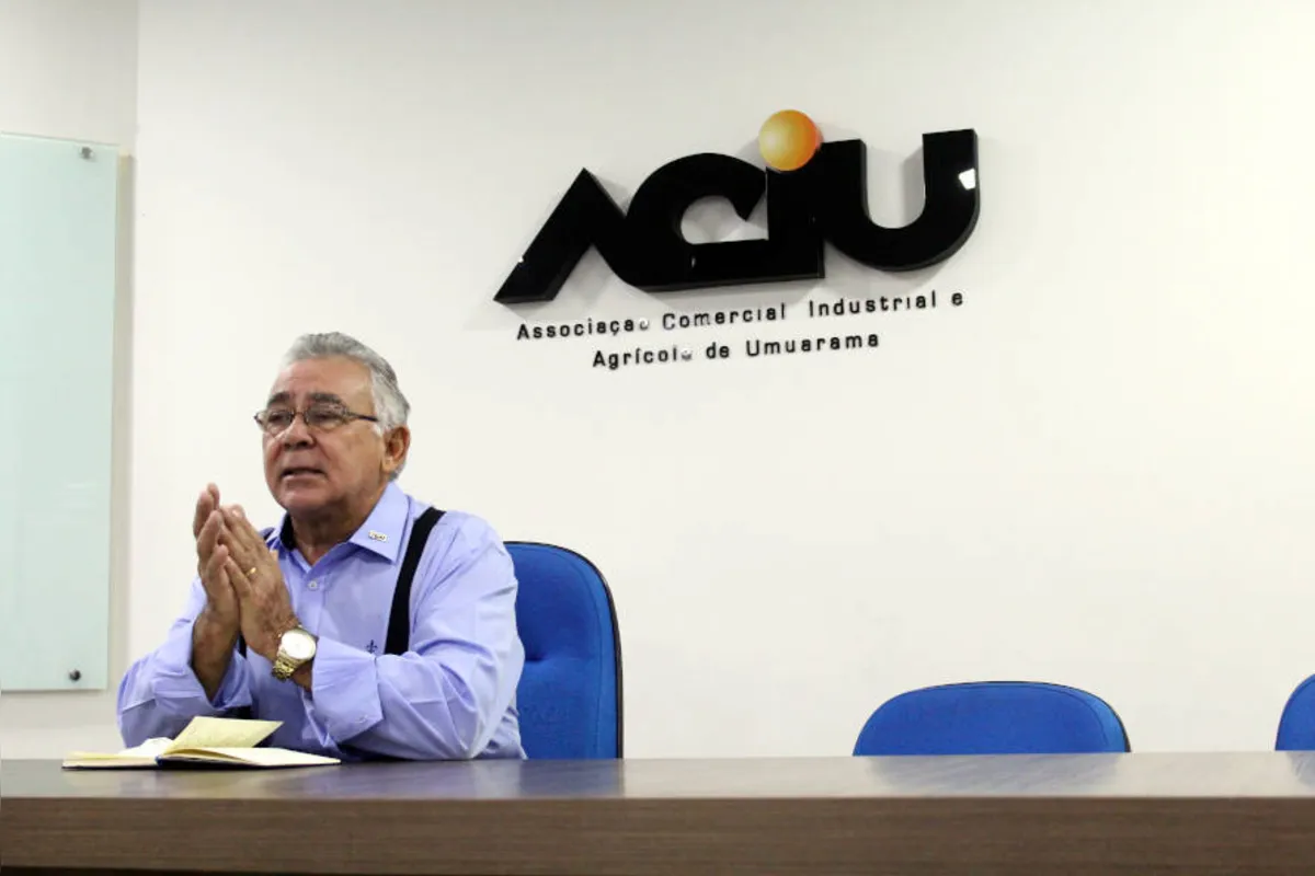 Presidente da Aciu, Orlando Luiz Santos: campanha é embasada em clamor dos empresários