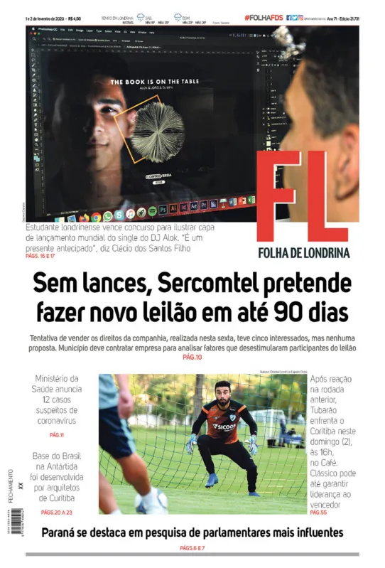 Imagem ilustrativa da imagem Capa 01/02/2020