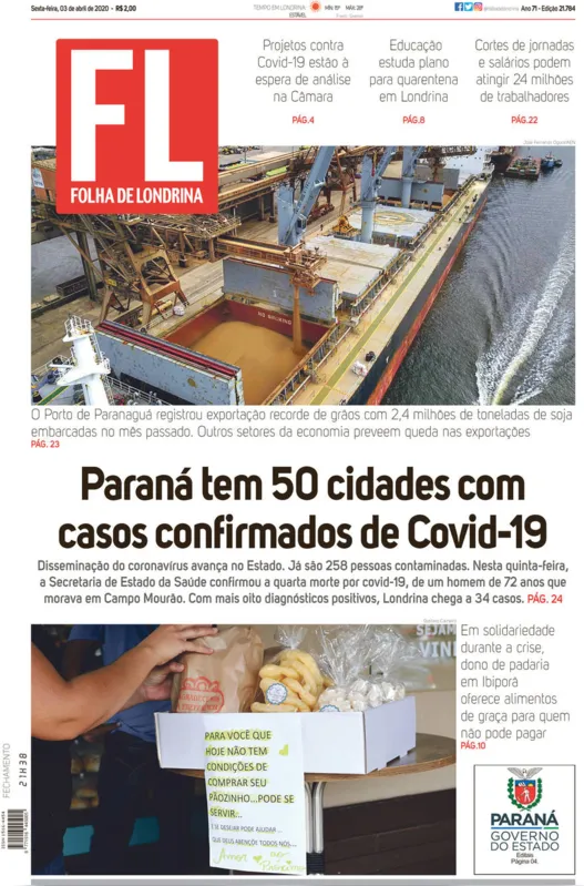 Imagem ilustrativa da imagem Capa 03/04/2020