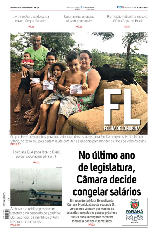 Imagem ilustrativa da imagem Capa 04/02/2020