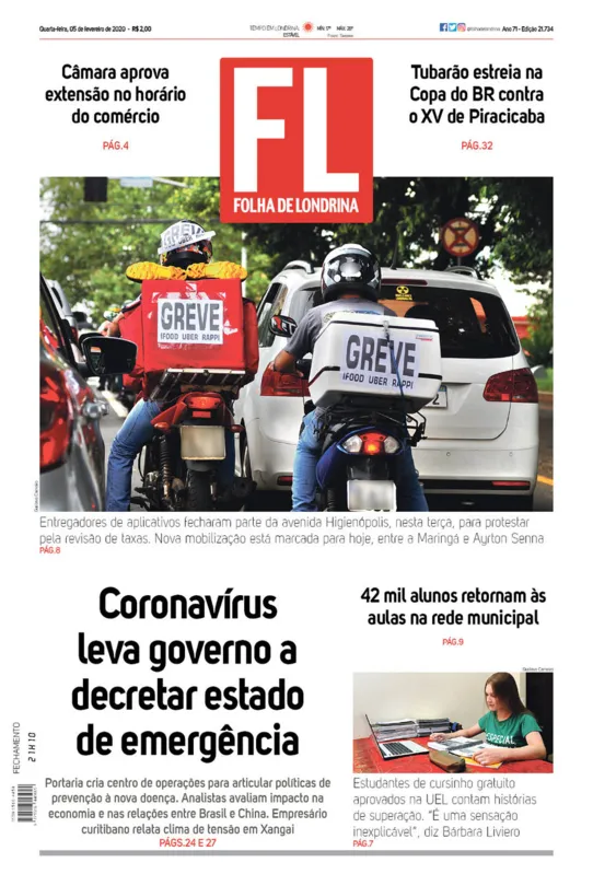 Imagem ilustrativa da imagem Capa 05/02/2020