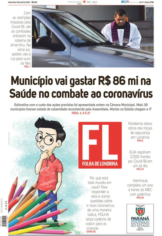 Imagem ilustrativa da imagem Capa 09/04/2020