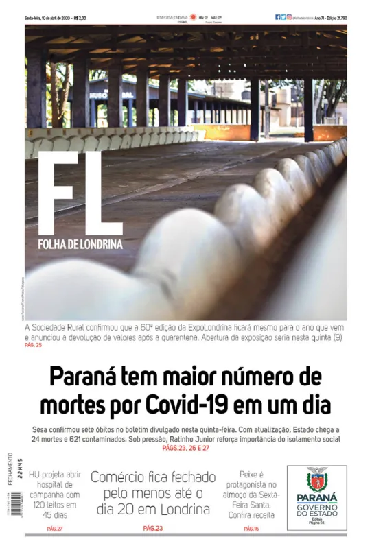 Imagem ilustrativa da imagem Capa 10/04/2020
