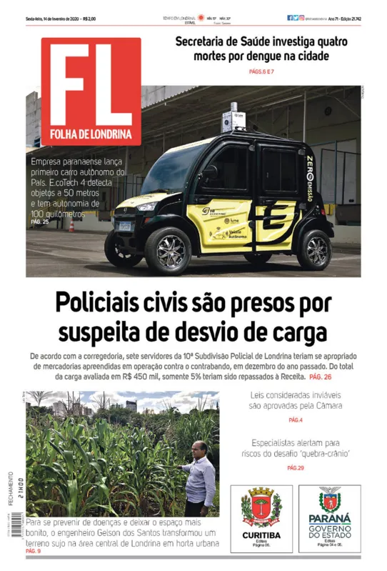 Imagem ilustrativa da imagem Capa 14/02/2020