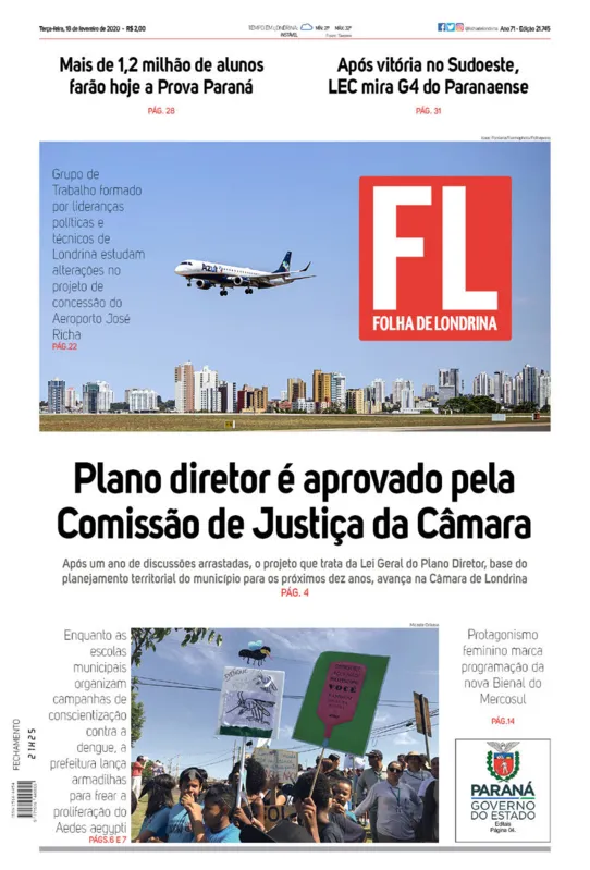 Imagem ilustrativa da imagem Capa 18/02/2020