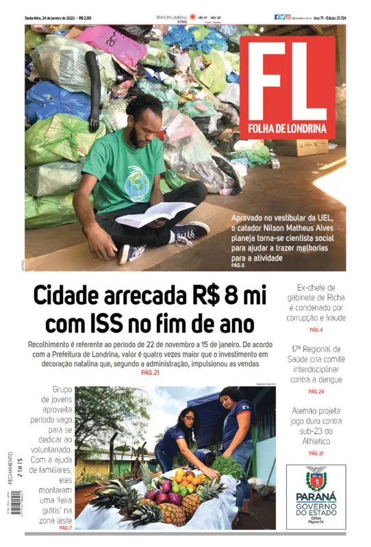 Imagem ilustrativa da imagem Capa 24/01/2020