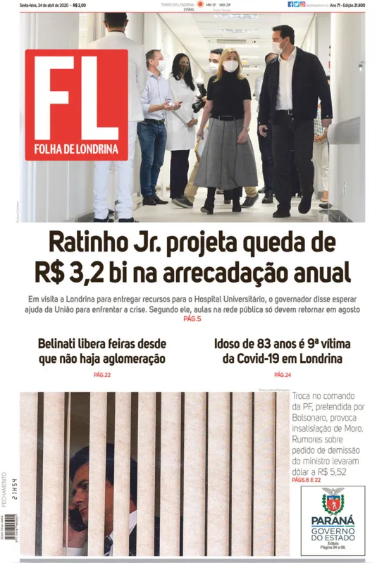 Imagem ilustrativa da imagem Capa 24/04/2020
