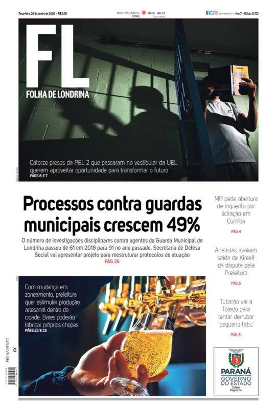 Imagem ilustrativa da imagem Capa 28/01/2020