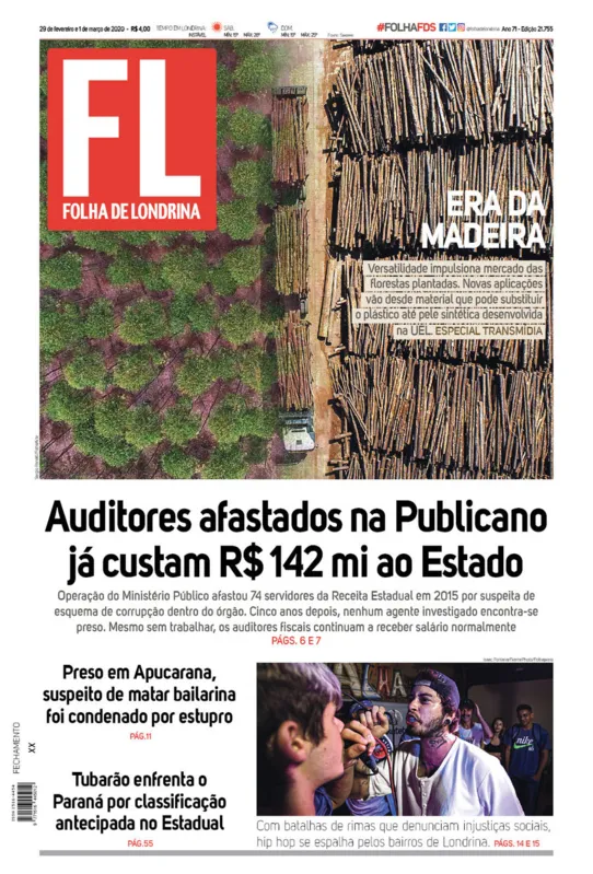 Imagem ilustrativa da imagem Capa 29/02/2020