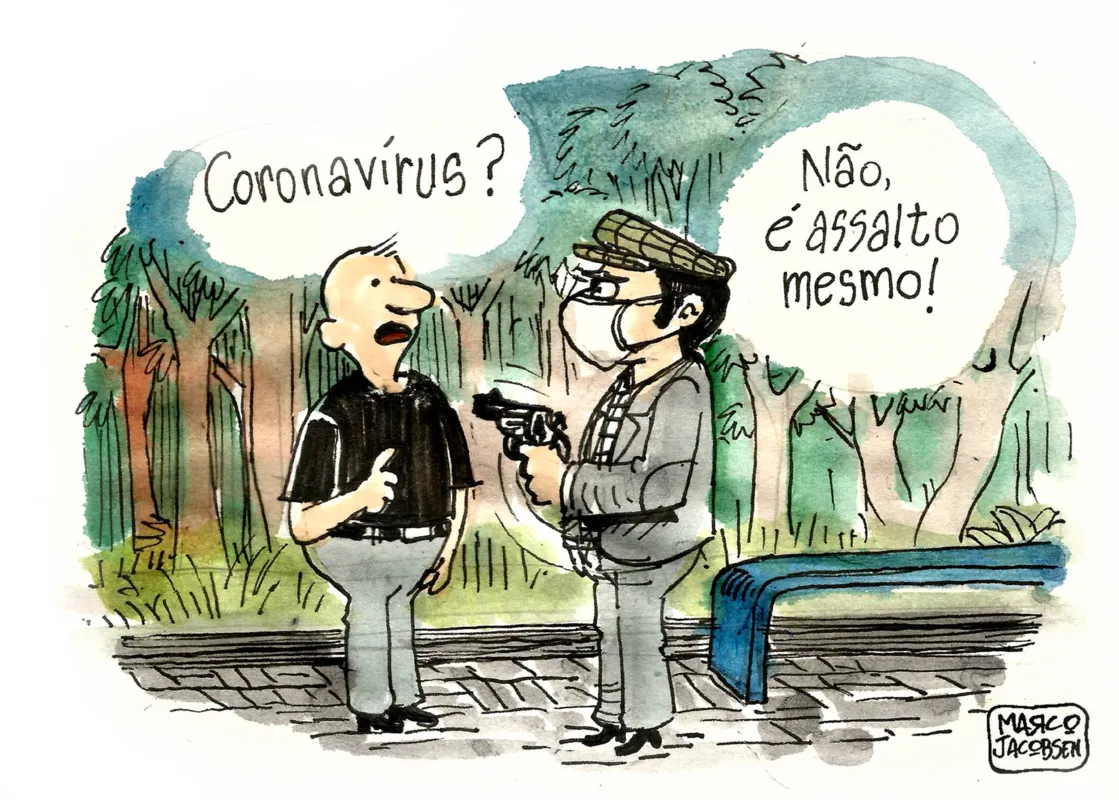 Imagem ilustrativa da imagem Charge 03/03/2020
