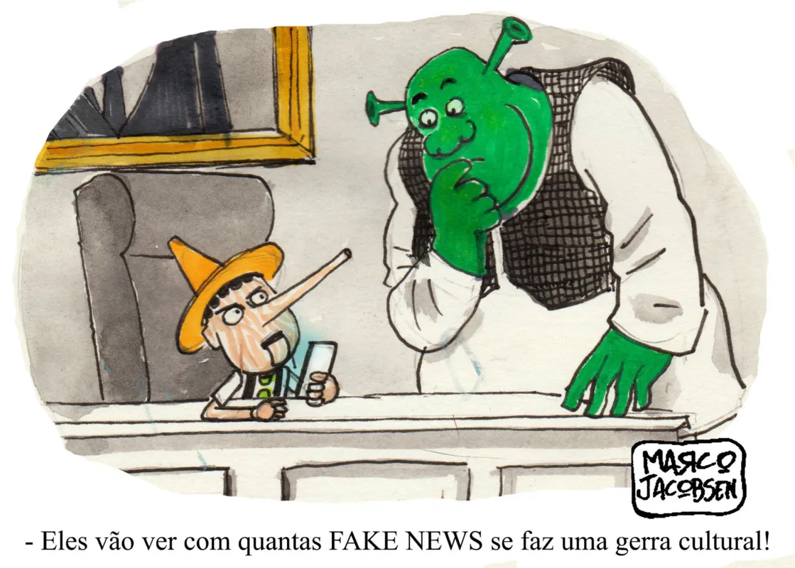 Imagem ilustrativa da imagem Charge 06/03/2020