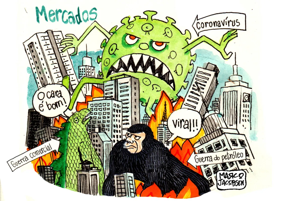 Imagem ilustrativa da imagem Charge 10/03/2020