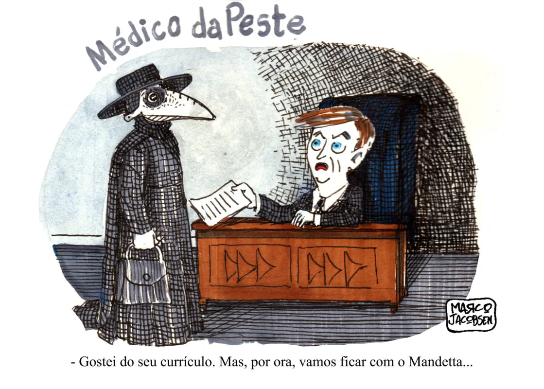 Imagem ilustrativa da imagem Charge 10/04/2020