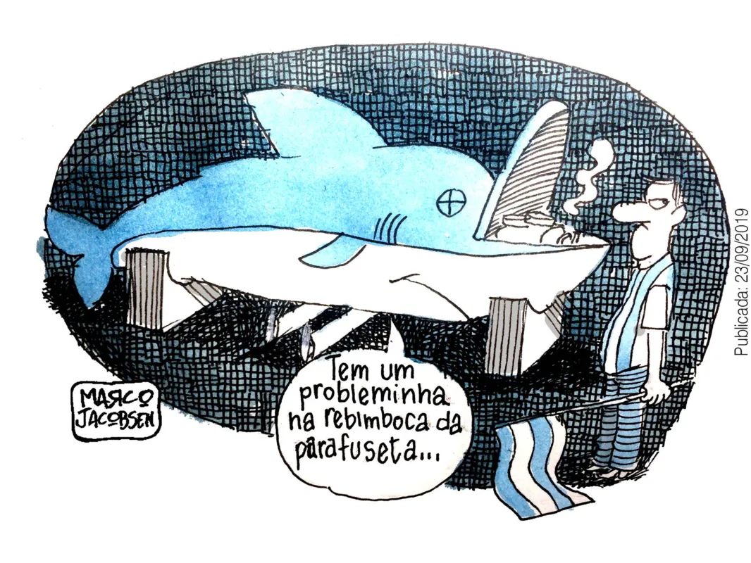 Imagem ilustrativa da imagem Charge 11/02/2020