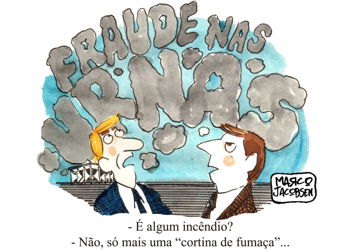 Imagem ilustrativa da imagem Charge 11/03/2020