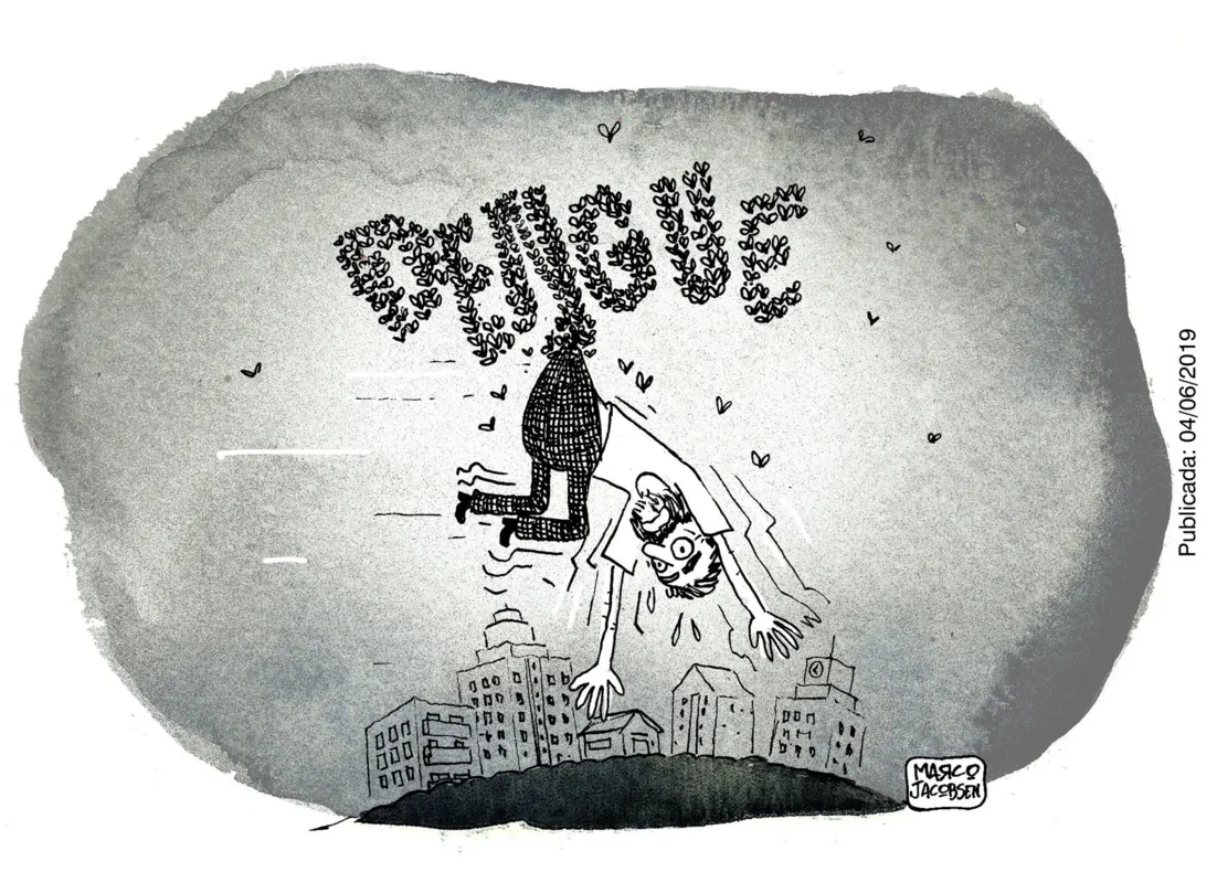 Imagem ilustrativa da imagem Charge 12/02/2020