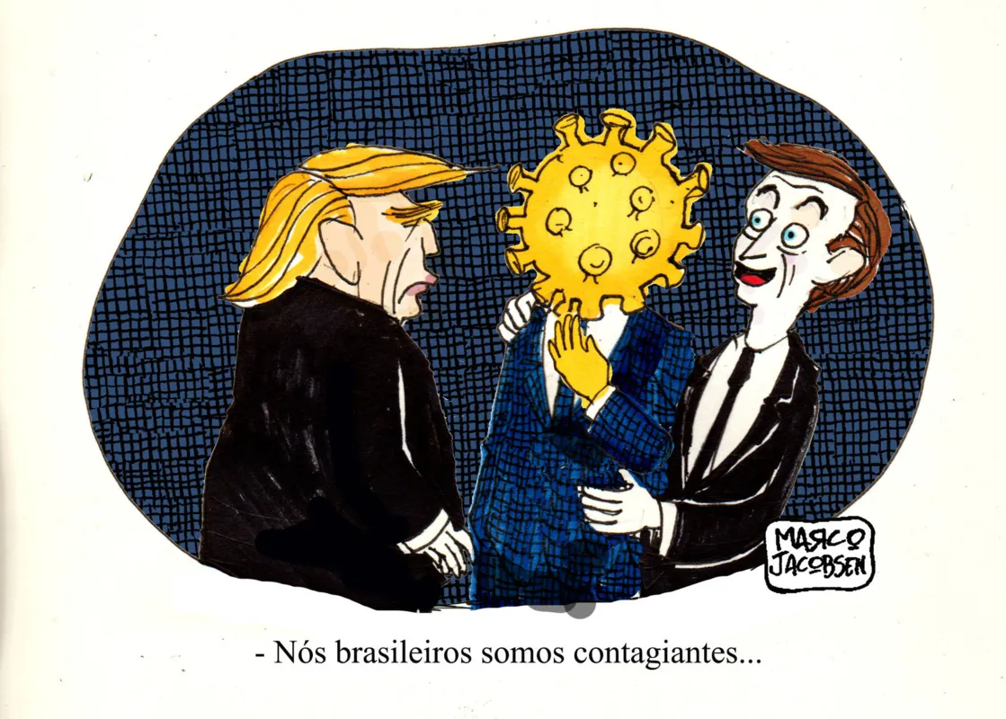 Imagem ilustrativa da imagem Charge 14/03/2020