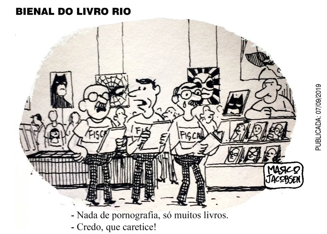 Imagem ilustrativa da imagem Charge 15/02/2020