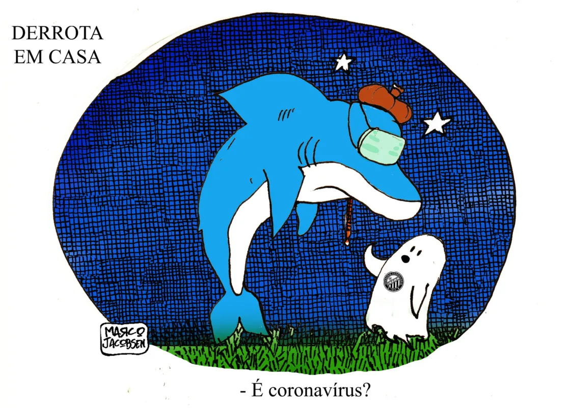 Imagem ilustrativa da imagem Charge 16/03/2020