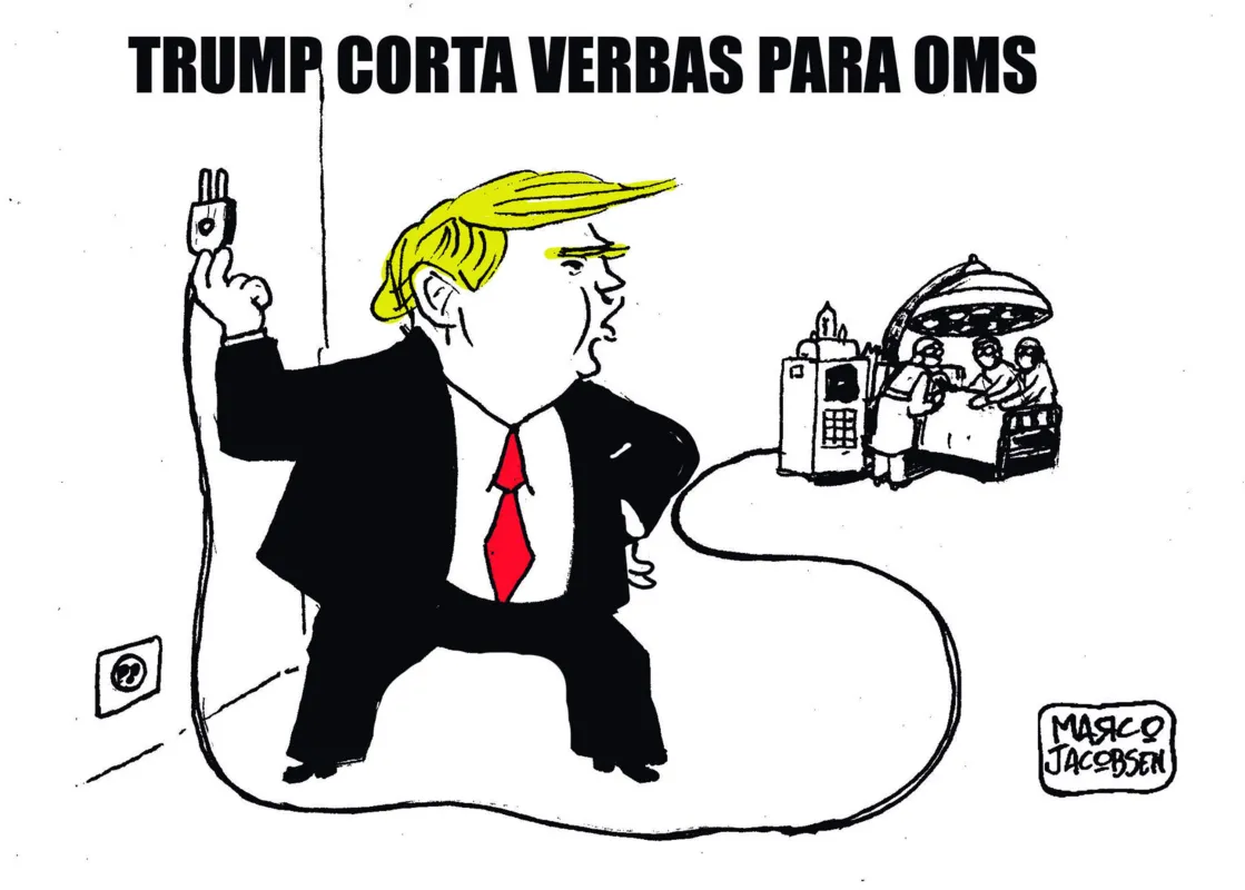 Imagem ilustrativa da imagem Charge 16/04/2020