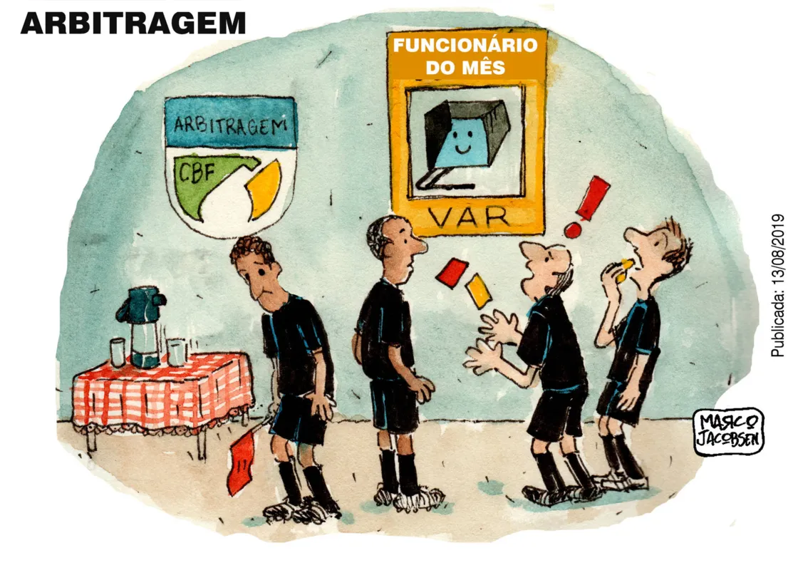 Imagem ilustrativa da imagem Charge 17/02/2020