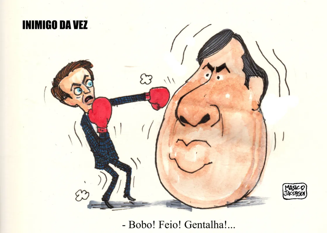 Imagem ilustrativa da imagem Charge 17/03/2020