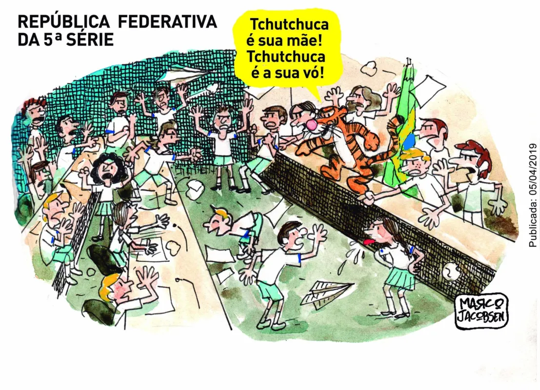 Imagem ilustrativa da imagem Charge 21/02/2020