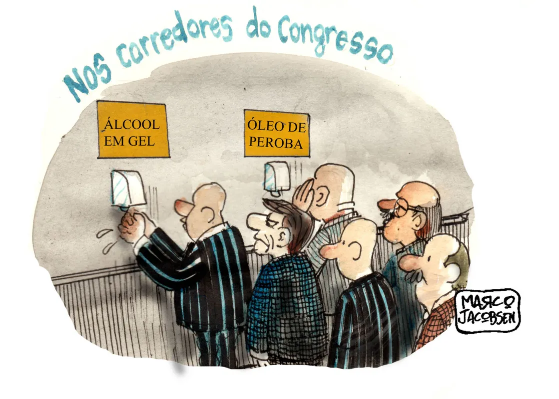 Imagem ilustrativa da imagem Charge 21/03/2020