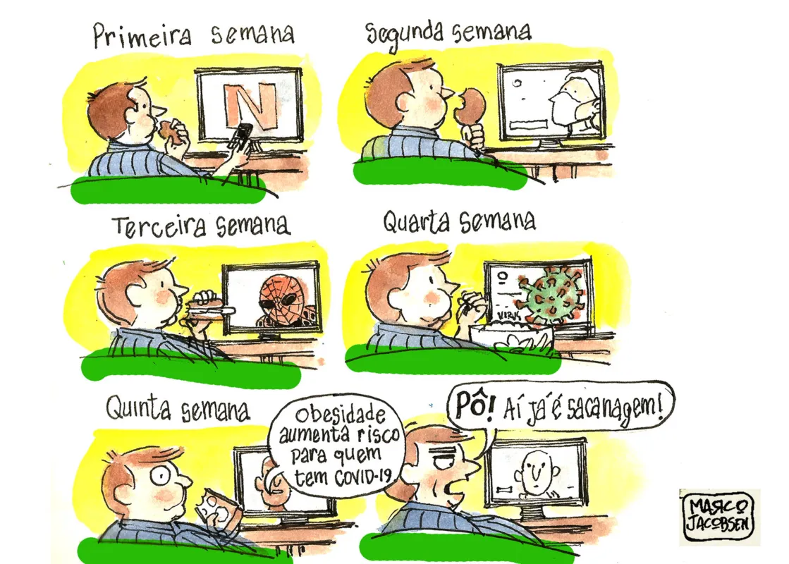Imagem ilustrativa da imagem Charge 21/04/2020