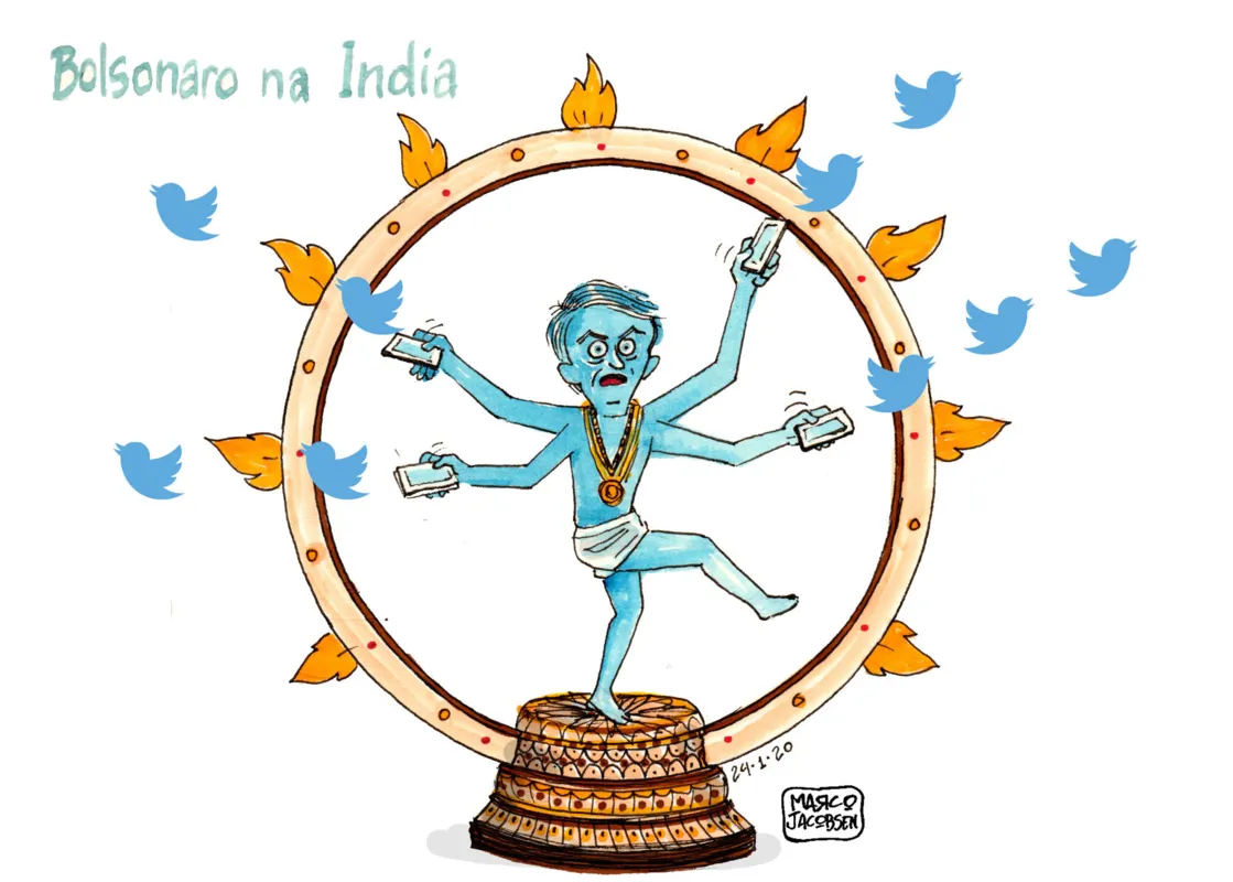 Imagem ilustrativa da imagem Charge 25/01/2020