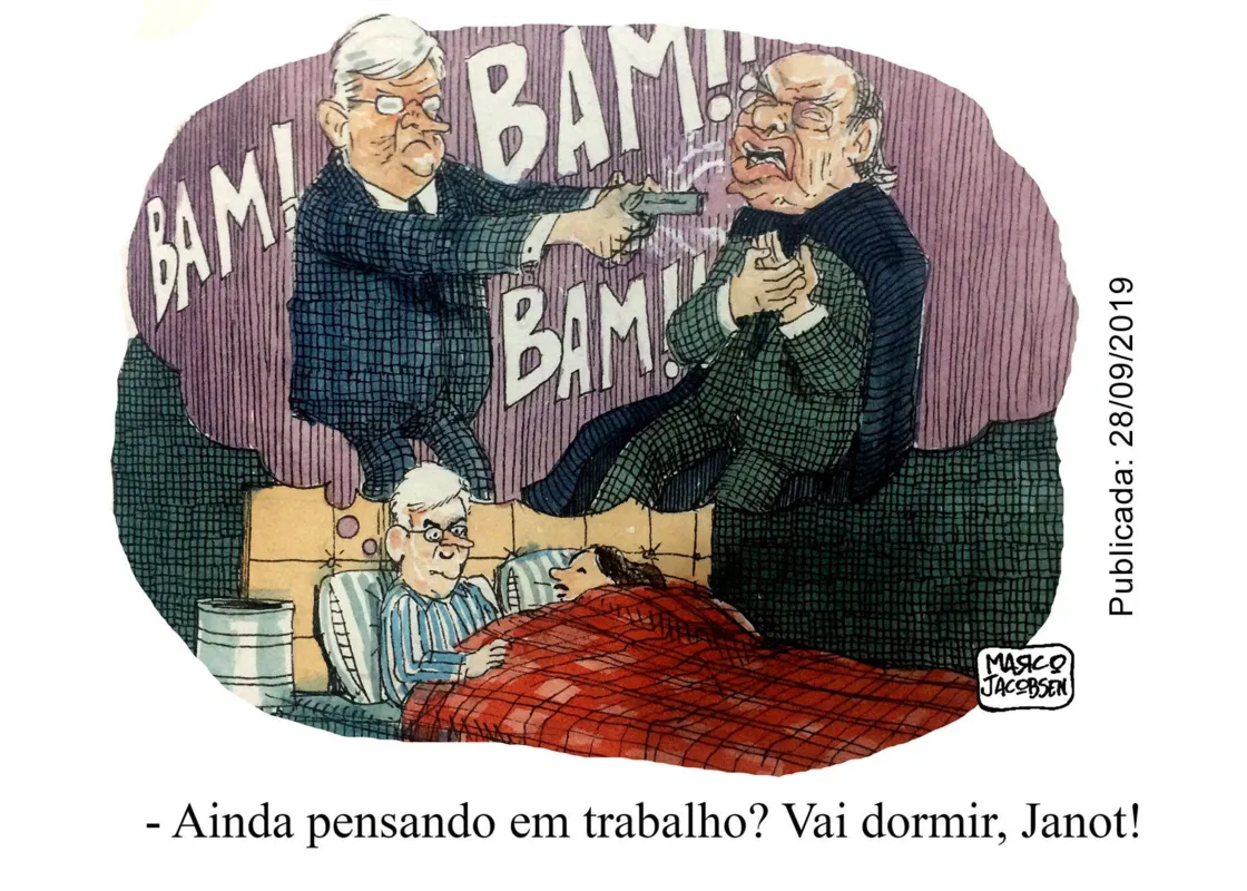 Imagem ilustrativa da imagem Charge 27/02/2020