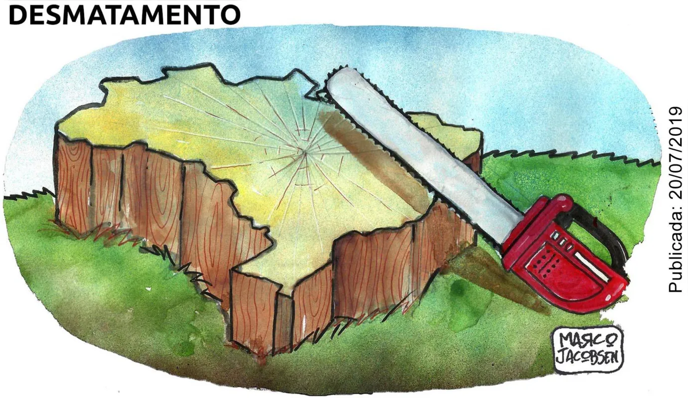 Imagem ilustrativa da imagem Charge 29/02/2020