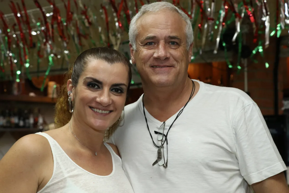 Antonio Carlos Caos e Samia El Kaadri 