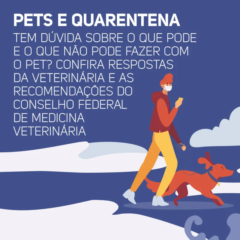 Imagem ilustrativa da imagem Como ficam os pets em tempo de coronavírus?