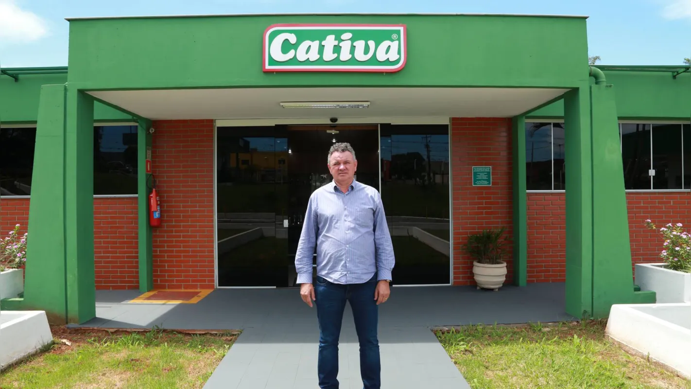 Paulo Maciel, da Cativa: leite transformado em leite em pó para evitar perdas do produto
