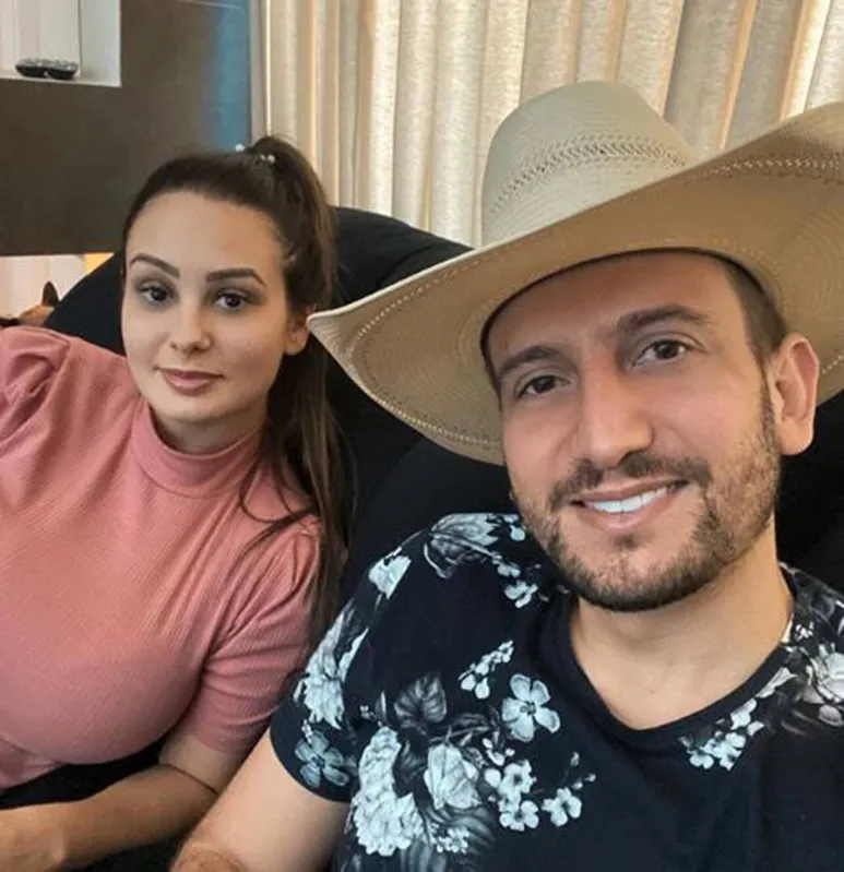Antony Corrêa e a mulher Jessica Sabbag: "Tenham cuidado"