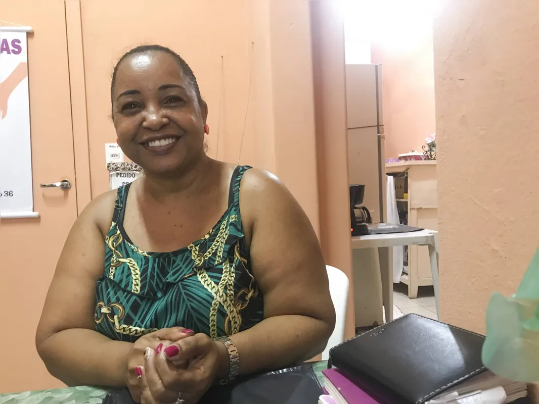 Zenaide Rodrigues: entusiasmada com a nova fase da vida  
