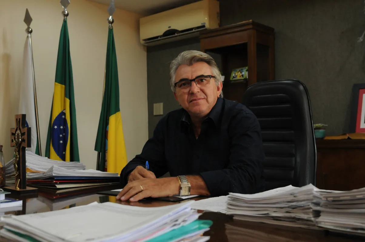Prefeito João Coloniezi (MDB) tentará a reeleição