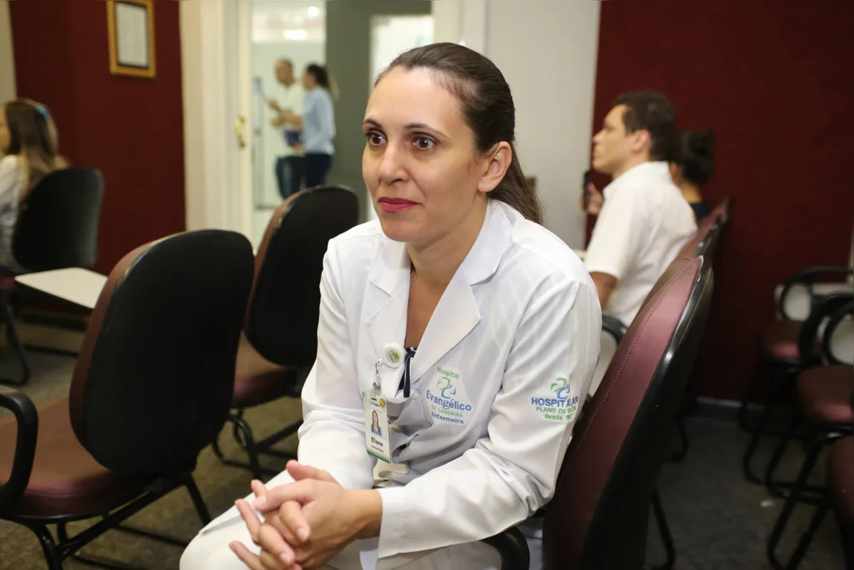 Eliane Mendonça Machado, enfermeira do HE 