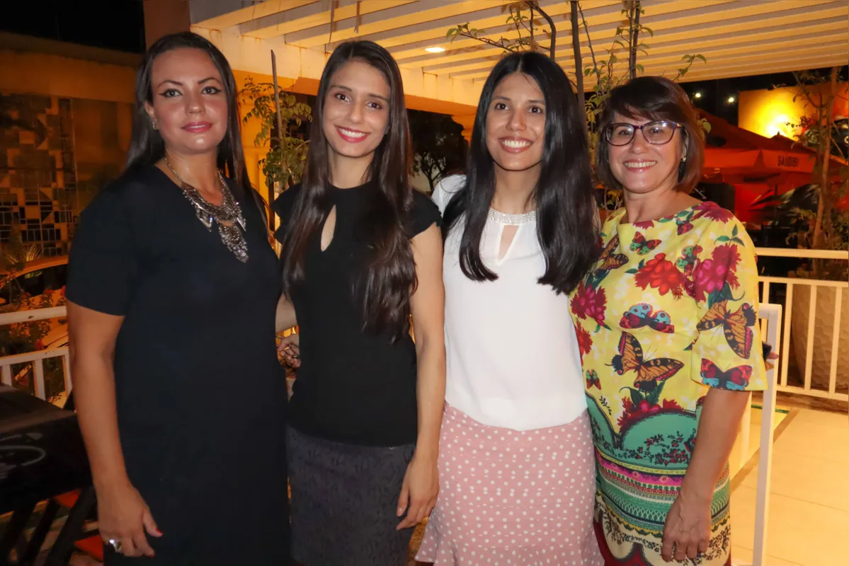 Simey Nascimento, Palloma Eugenio, Claudia e Daniele