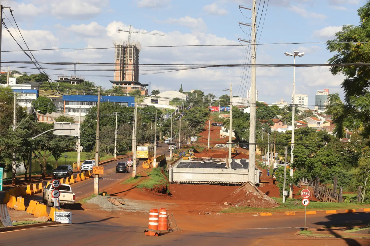 Etapa atual na Faria Lima prevê obras na ponte e na rede de galerias