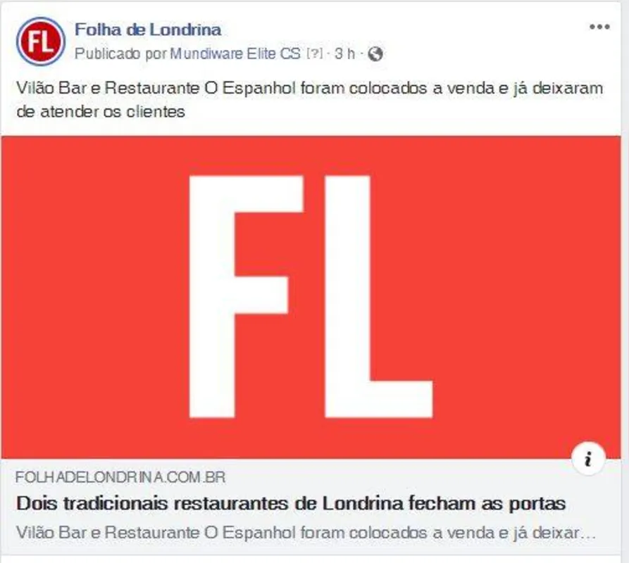 Imagem ilustrativa da imagem FOLHA NAS REDES - 26/03/2020