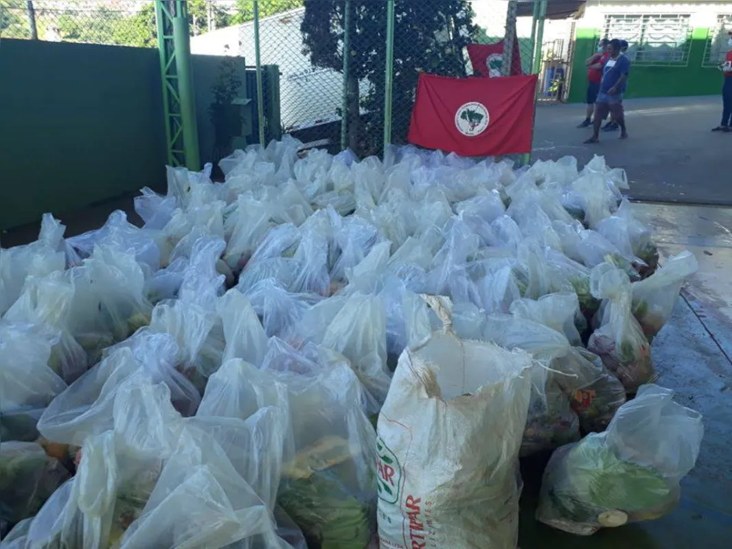 Imagem ilustrativa da imagem Famílias carentes recebem alimentos doados pelo Eli Vive