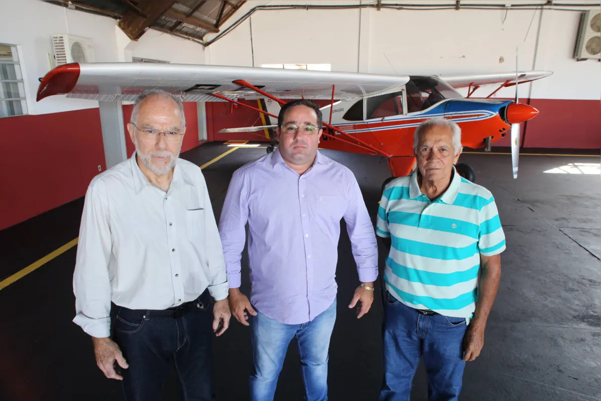 Ody Parreira, Itauby Neto e Clélio Castro: história do Aeroclube de Londrina, que começou em 1941, continua com a formação de pilotos para voos privados e comerciais 